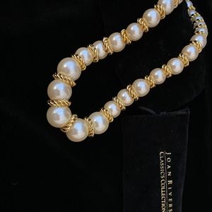 Joan Rivers Pearl Necklace